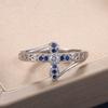 Rings, Crosses, Hollow Zircon Rings, Women'S Ring Accessories