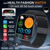 2025 Nové chytré hodinky pro zdraví krevního tlaku s NFC Muži 24hodinový srdeční tep Bluetooth hovory AI Diagnostika Chytré hodinky pro IOS Android