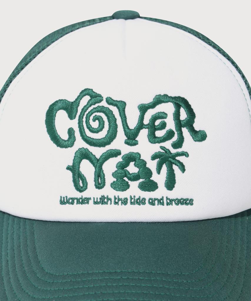 COVERNAT Graphic Mesh Cap Green
