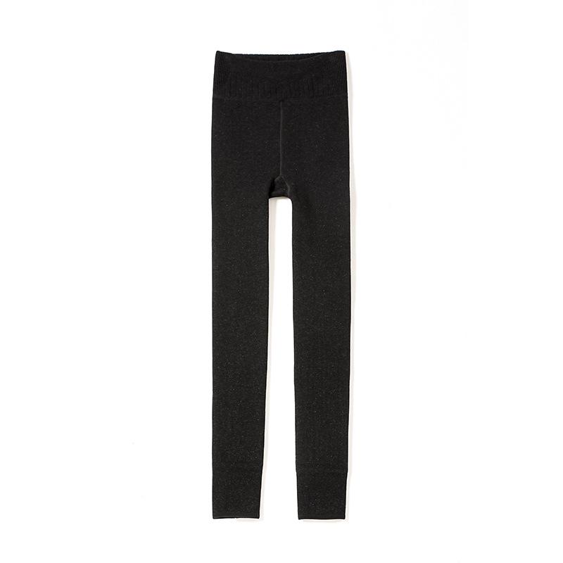 

Jifan 1900D High Waist Vertical Stripe Cotton Leggings - Autumn/Winter Slimming Women s Pantyhose One Size (80-130 Jin)