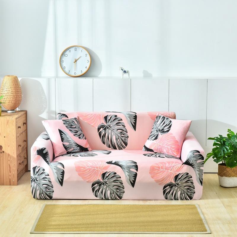 Copridivano Estensibile Combinato All-Inclusive Tessuto Antiscivolo Universale Quattro Stagioni Copridivano Copertura Completa Telo per Divano Aderente