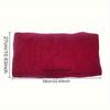 Solid Color Thick Knit Scarf for Women Autumn Winter Korean Style Warm Neckwear Scarf
