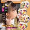 Colorful Cartoon Hairpin Set for Girls - Cute Duckbill and Side Clips for Little Girls' Bangs