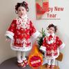 2025 Winter New Year's Princess Hanfu Dress for Girls