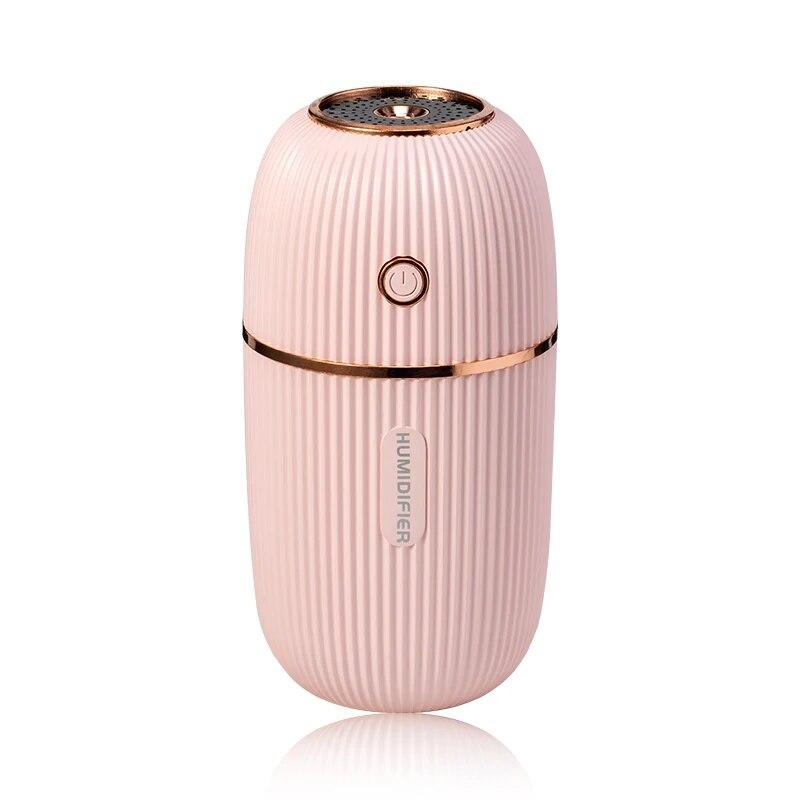 Umidificatore M 300ml Ultrasonico Usb Diffusore di Oli Essenziali Aromatici Lampada Notturna Colore Romantico Nebulizzatore Portatile