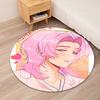 Saja Boys Printed Round Rug Carpet Chair Rug Area Rug Entryway Doormats,for Office Chair Living Room Bedroom Kitchen Room.