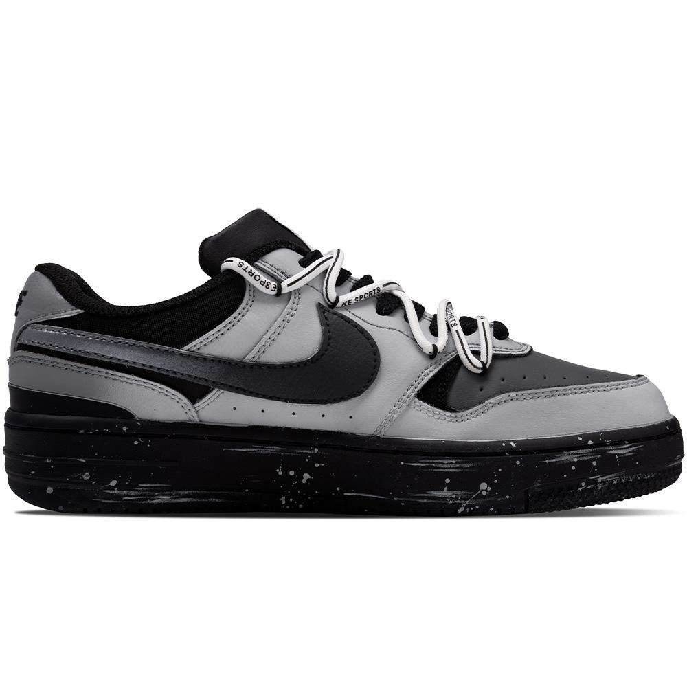 Nike Gamma Force Skateboard Shoes Unisex Low Top Black White Gray FQ6476-010(Team307-)