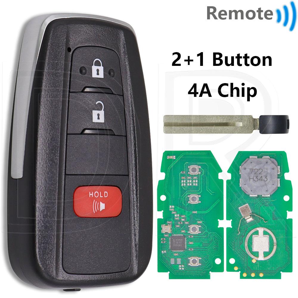 Great HYQ14FBN Brazil 4A Chip 312-314MHz B2U2K2R 433-434MHz Original PCB Board Proximity Car Remote Key For Toyota Corolla Cross