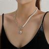 Shell Girl Necklace Small Geometric Pendant Ot Buckle 25-26