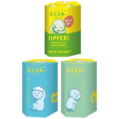 HIPPERS Toiletten-Serie & Bad-Serie 3-teiliges Set Mini-Figuren - Fee, Leuchtende Mini-Figuren Puppen