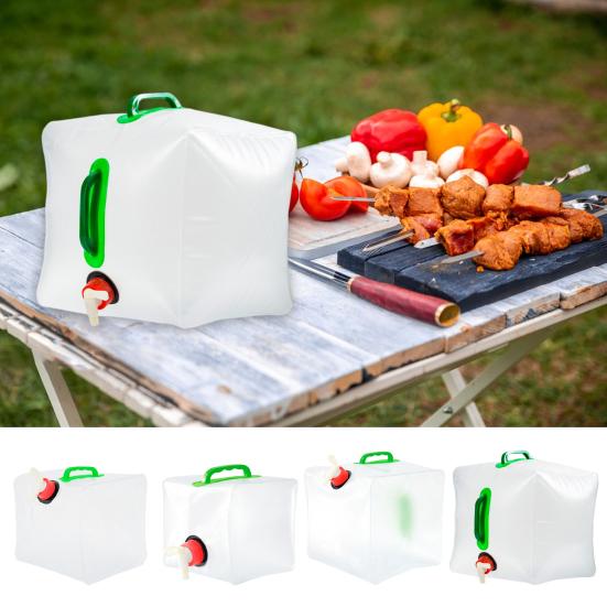 

2 шт. сумки для воды с ручкой большой емкости пищевой контейнер для хранения воды без бисфенола А, кувшины для кемпинга L