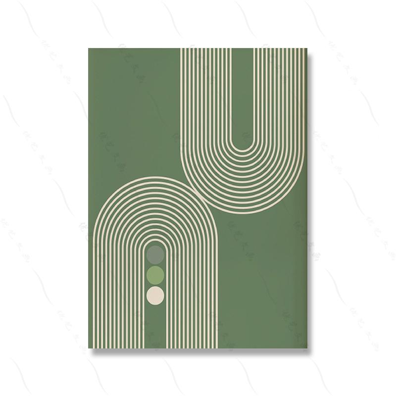 Matisse Gallery Museum Wall Art Poster Print Green Canvas Painting Fashion Abstract Modern Oil Line Woman Room Home Decor Mural