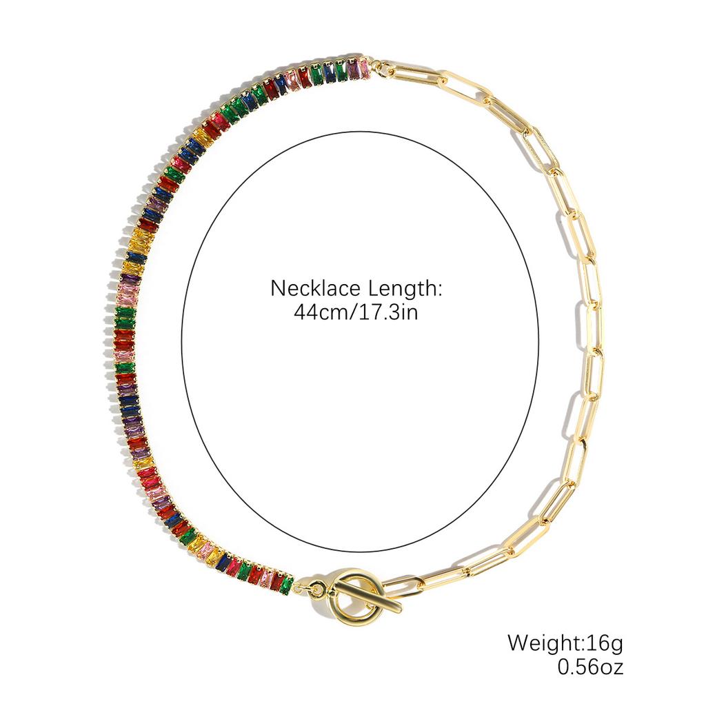 Water Drop Five-Pointed Star Multi-Layer Stacking Inlaid With Light Luxury High-End Sense Versatile Love Zircon Necklace