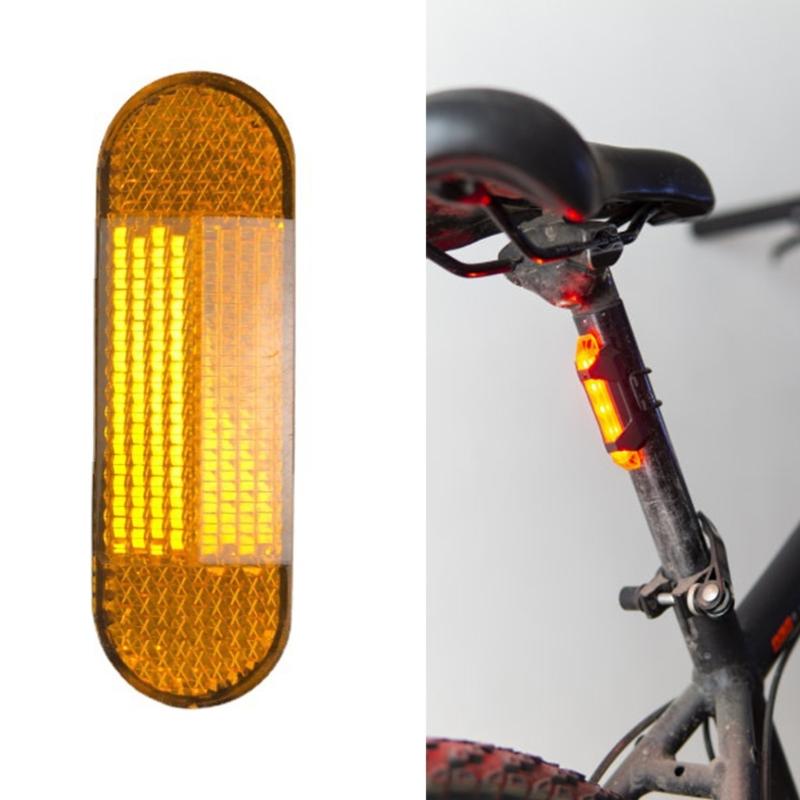Motorcycle Bicycles Reflectors Rectangles Safety Reflectors Warning Tape for Night Safety