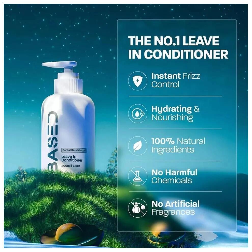 Based Bodyworks Leave-In Conditioner – Hydrating & Strengthening Formula 200ml