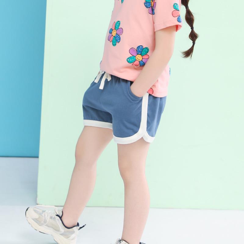 27home Kids' Summer Shorts: New Style Five-Point Pants for Girls
