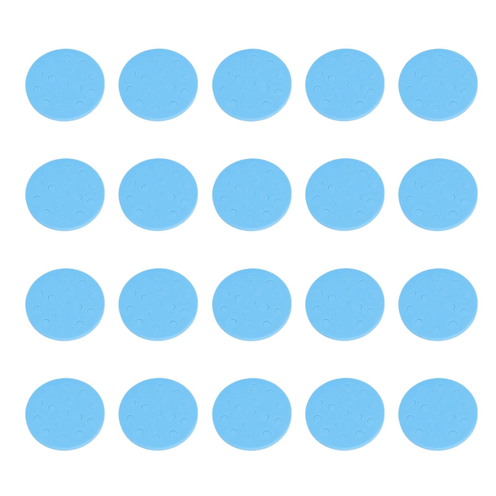 

20 шт. пенопластовый штатив для пробирок яркий цветной гибкий моющийся многоразовый держатель для пробирок для лаборатории Blue Circle 15 Holes for 1.5ml