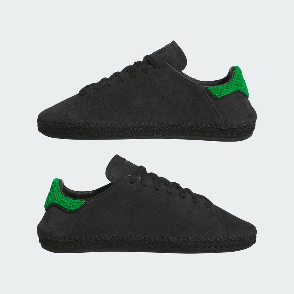 JQ9227 CLOT x adidas Originals Stan Smith Cloud Black Green Core Black (Men's)