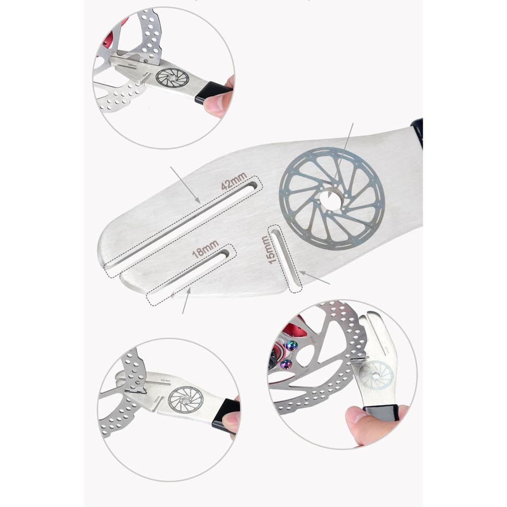 3 Opening Bike Disc Correction Wrench Stainless Steel Bicycle Brake Wrench Disc Brake Adjustment