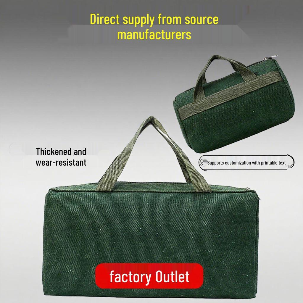 Automotive Repair Tool Kit with Screwdriver In Durable Canvas Bag