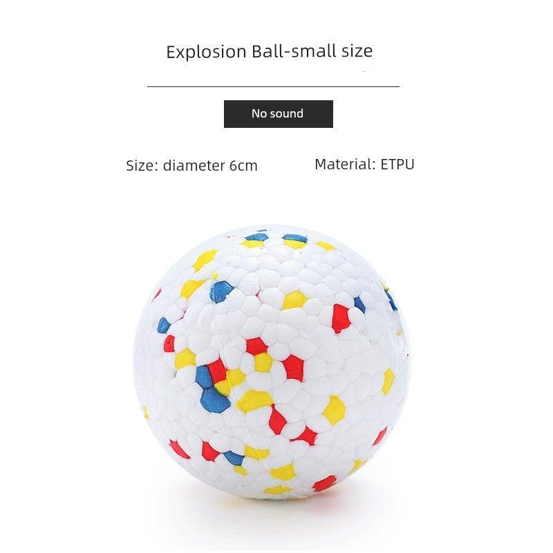 

Dog Border Collie Golden Retriever Bite-Resistant Pet Supplies Toy Ball The main picture * explosive ball