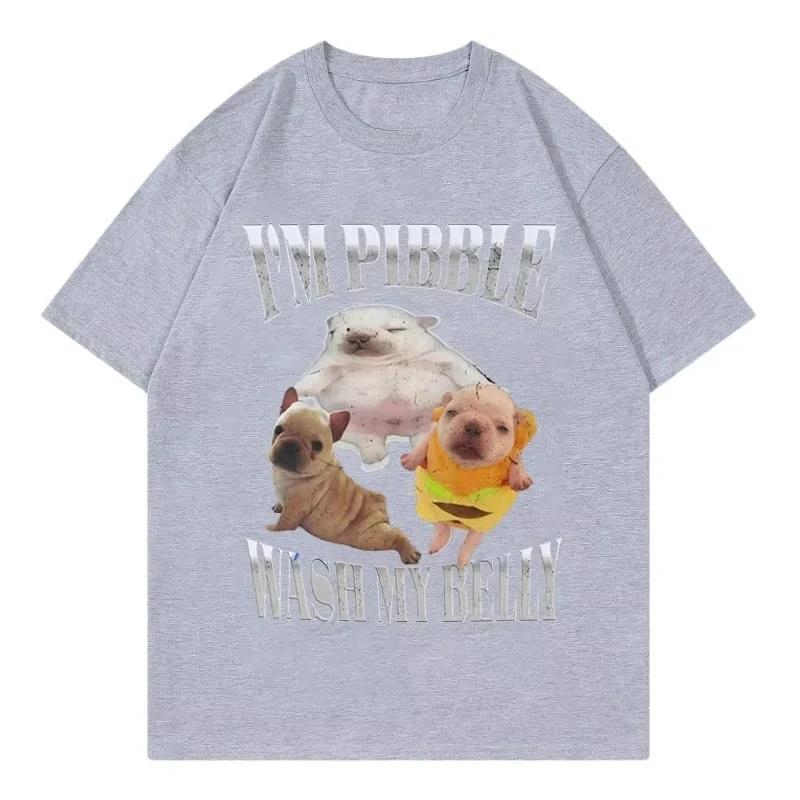 

Baby French Bulldog Funny Dog Meme Graphic T Shirts Fashion Vintage Short Sleeve Tshirts Unisex Women Casual Loose Tshirt S