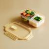 CAMUZ PPSU Microwaveable Lunch Box with 2 Compartments