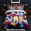 Aston Villa Football Design Bed Bedding Set 1 Duvet Cover + 2 Pillowcases Soft Breathable Household Bed Linens