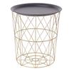 Metal Detachable Tea Table, which has Large Storage Capacity, is Suitable for Home and Office Table