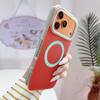 Vibrant Color Block Magnetic Case for iPhone 15 Pro/16 Pro Max/17 Pro
