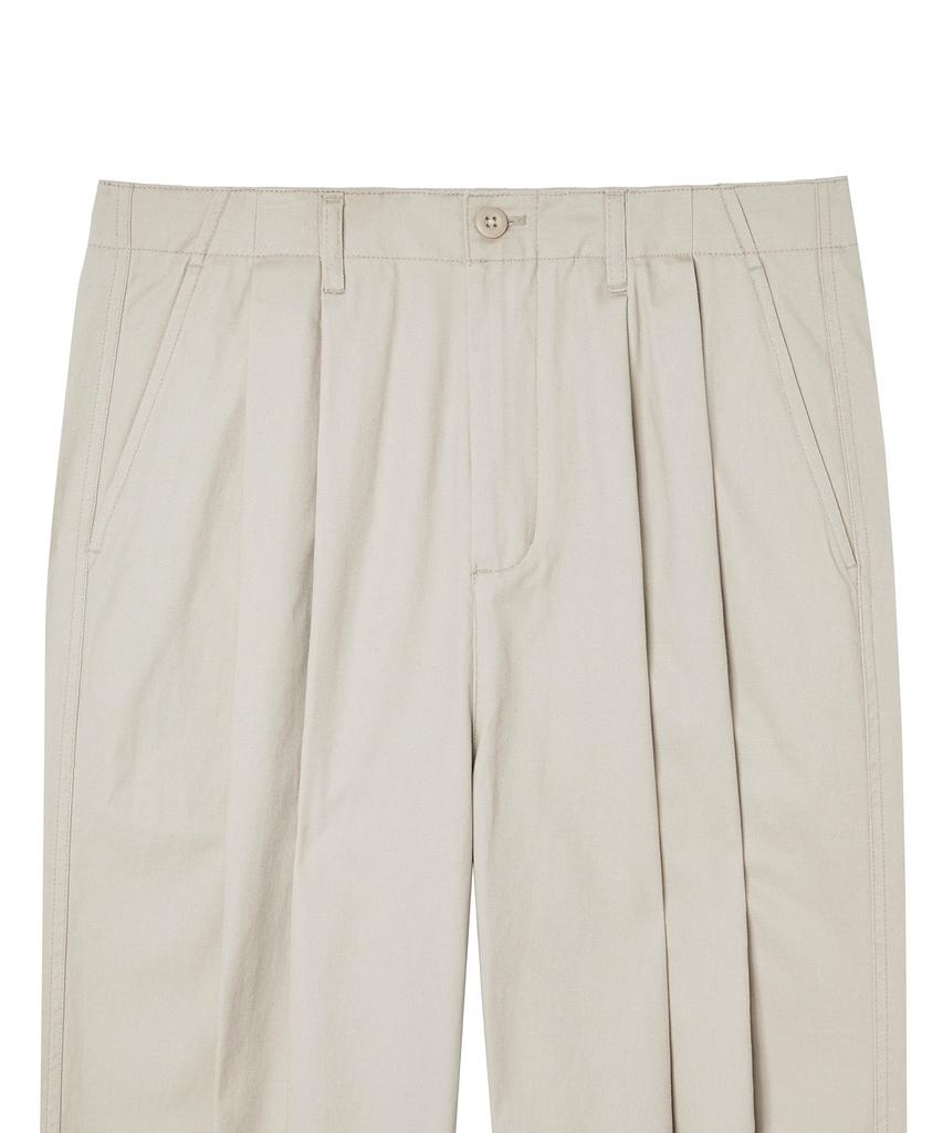 MUSINSA STANDARD Cotton Wide Balloon Pants [Light Beige]