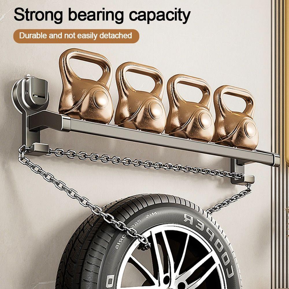 Aluminum Towel Rack 30CM/40CM Suction Cup Towel Storage Hanger Wall Mounted Strong Load-bearing Bathroom Organizer