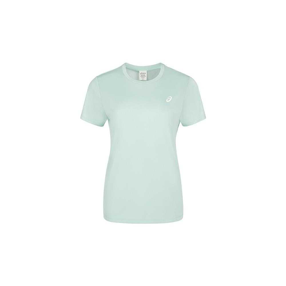 

Asics Moisture Wicking Glow In The Dark Short Sleeve T-Shirt Women tops Mint-Green 2012D153-400 2XL