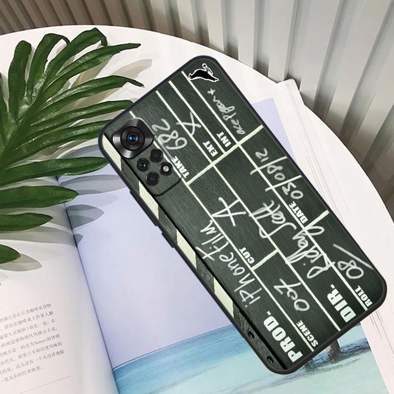 

Clapper Board Funda For Xiaomi Redmi Note 14 13 10 11 12 15 Pro Plus Case For Redmi 15 13C 12C 10C 14C 15C Redmi 15 4G