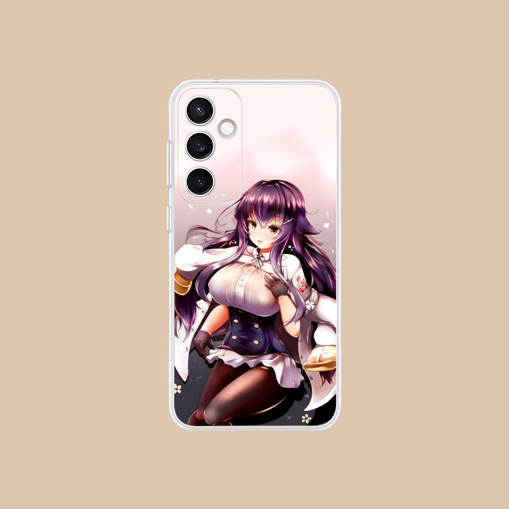 

Чехол для мобильного телефона Azur Lane Azuma для Samsung Galaxy S25 S24 S23 S22 S21Plus FE Ultra Clear Colour Защитный смартфон Роскошный Galaxy S25