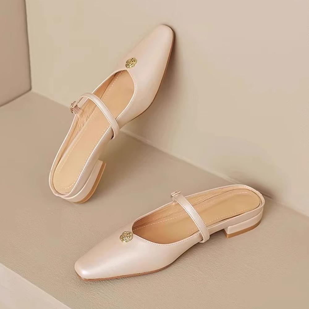 

Тапочки Повседневная Женская Обувь Шлепанцы Мюли Для Женщин 2025 Низкий Закрытый Носок Роскошные Новые Цветочные Модные Скандальные Туфли Тапочки Повседневные 40 шампанского