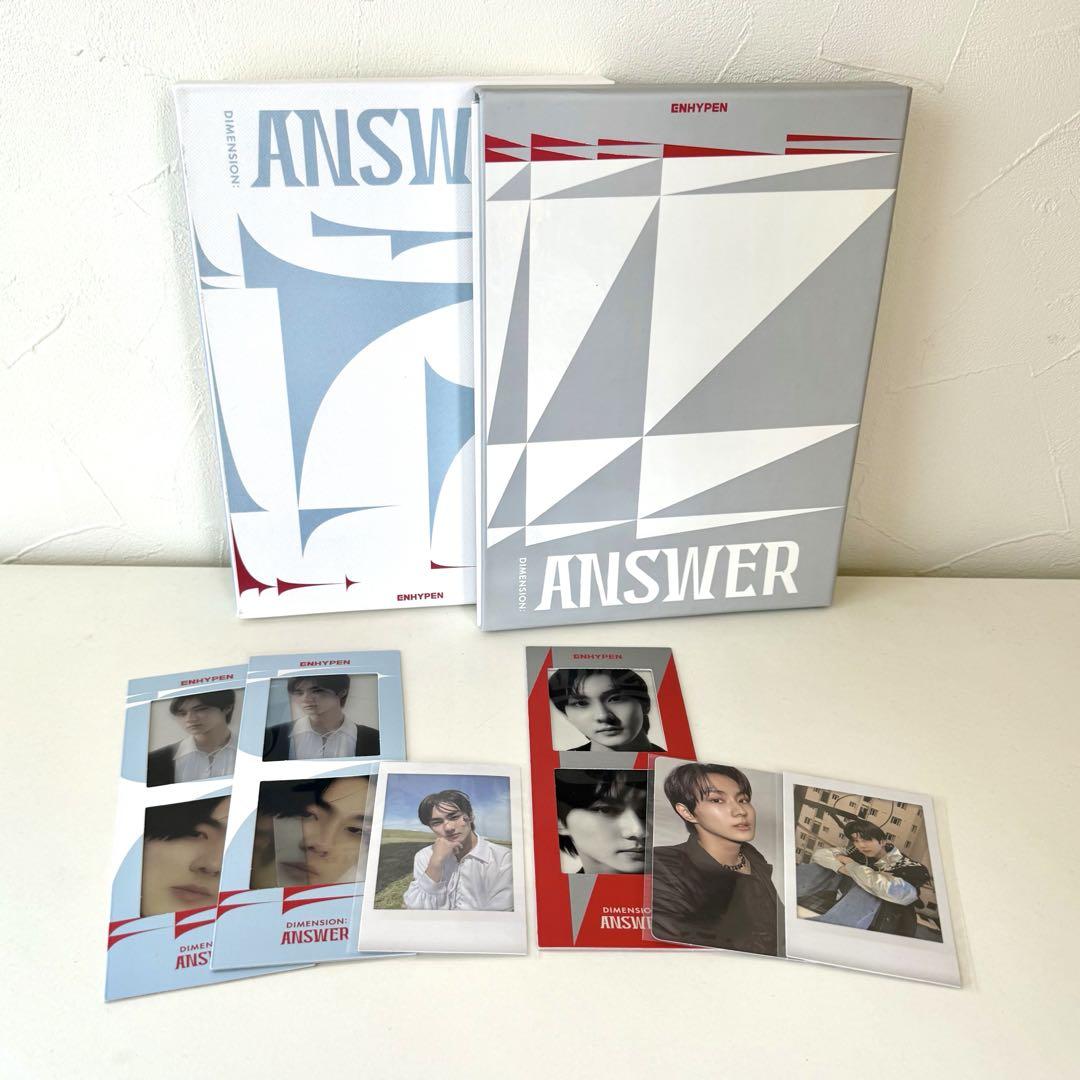 

[USED] enhypen dimension:answer album 2-piece set