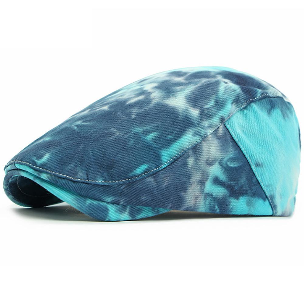 HT4698 Women Berets Men New Spring Summer Sun Hat Printed Artist Painter Beret Hat Male Female Ivy Flat Cap Adjustable Beret Cap