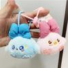Bowtie Plush Adorable Chick Keychain Cute Cartoon Backpack Doll Accessory