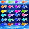 20pcs Floating Fake Goldfish Set with 2 Nets - Realistic Plastic Water Decor for Indoor/Outdoor, No Battery Summer Pool ZSY