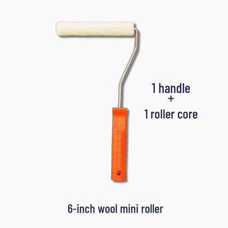 6-inch Wool Paint Roller Set