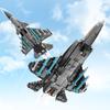 Non-Toxic Sembo 1814Pcs Armed Aircraft Building Blocks Kits Moc Helicopter Models Fighter Assembly Bricks Birthday Gift Kids Toys For Children