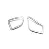 For BMW 3 4 Series GT Air Outlet Vent Cover Car Console L&R Silver Steel 13-