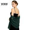 Comoda Coperta per Eventi Speciali Sciarpe e Coprispalle da Donna Abiti da Sera, Foulard da Matrimonio Trasparente Sposa, Sciarpa in Chiffon Morbida Abito Formale Donna, Elegante