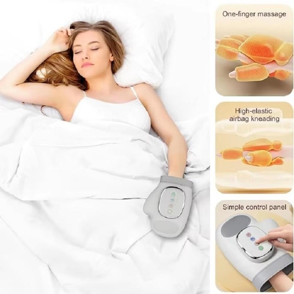 Kneading Rollers Cordless Hand Massager Airbag Compression Massager Palm Massage