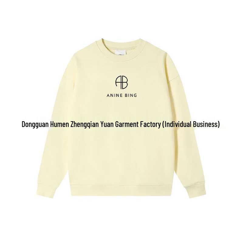 American Spring-Autumn Hoodie: Euro-American Street Fashion, Simple Printed, Loose-Fit Couples  Top M
