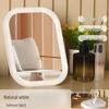 Portable Folding LED Vanity Mirror for Travel and Bedroom