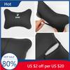 New Car Seat Headrests Pillow Leather Lumbar Neck Support Back Cushion For E90 E60 E46 E39 F30 F10 E87 X3 X4 X5 X1 G30