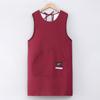 Waterproof Oil-Proof Sleeveless Kitchen Apron for Women - Fashionable and Breathable
