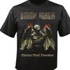 T-shirt nera in cotone Dimmu Borgir, tutte le taglie